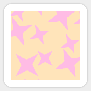 Pink pastel design Sticker
